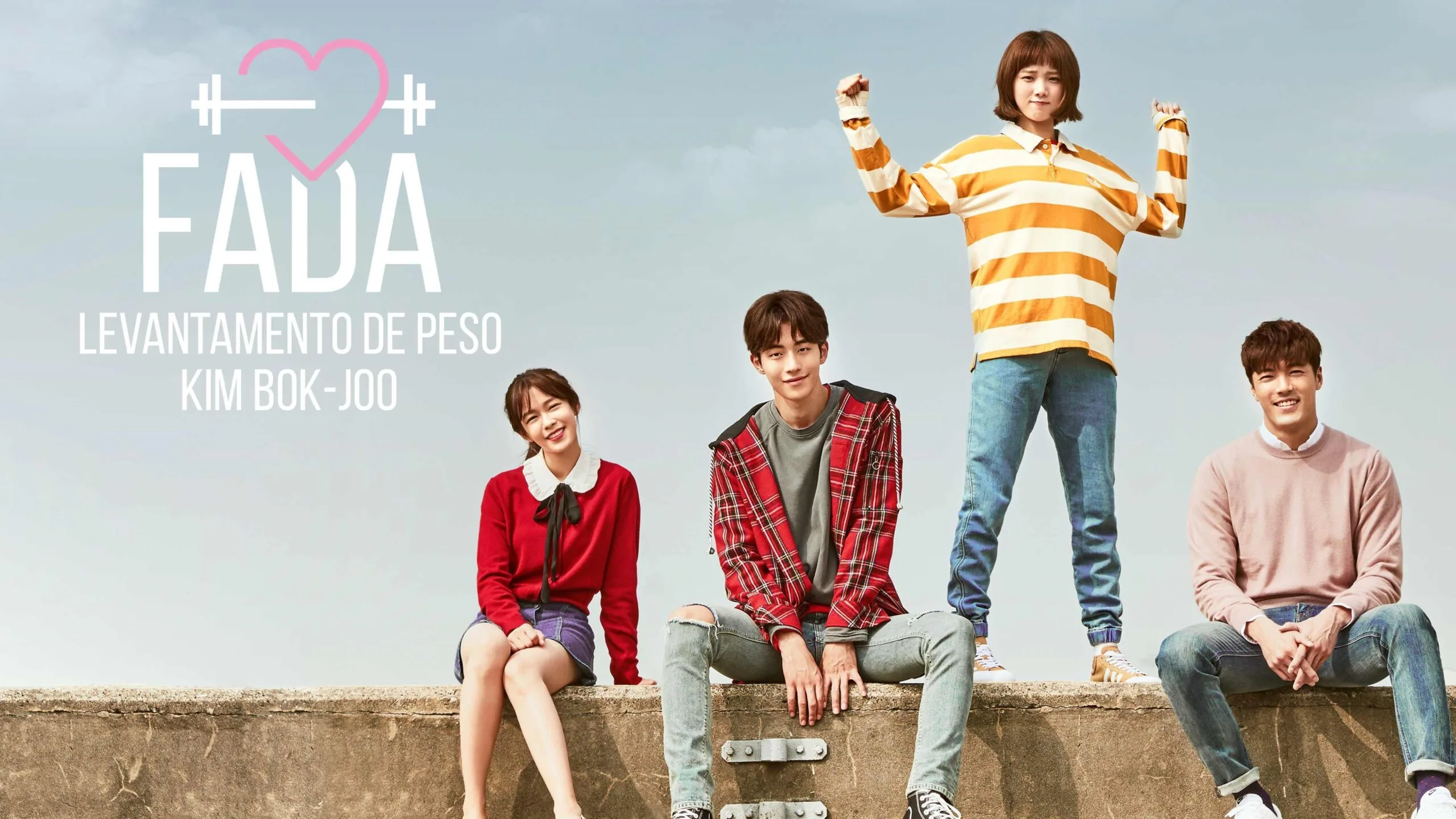 A fada do levantamento de peso Kim Bok Joo