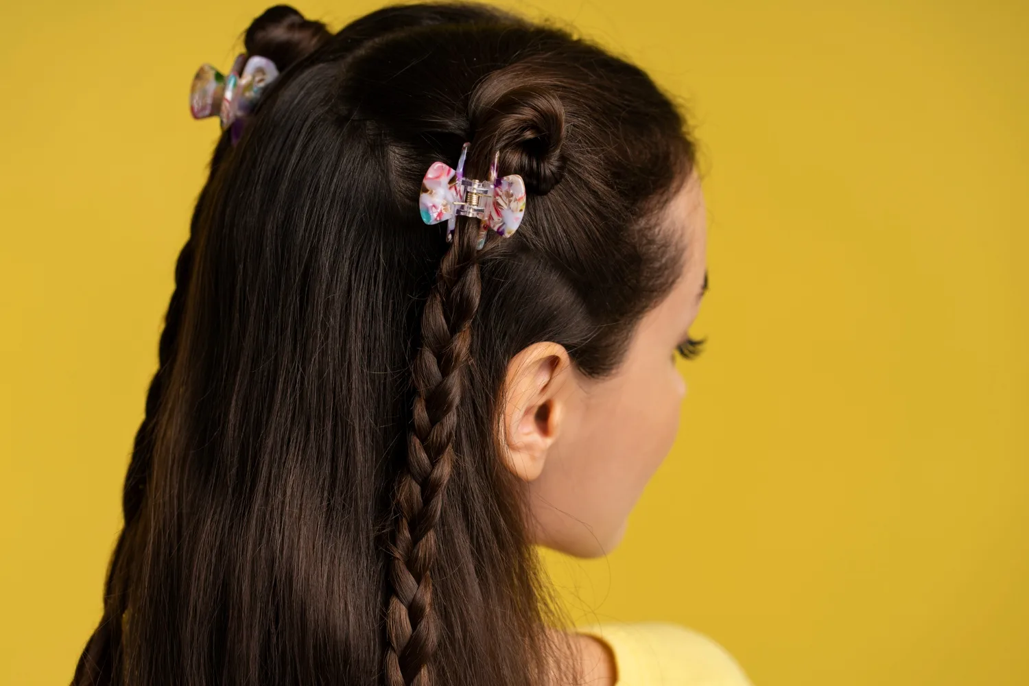 Mechas Torcidas com Presilhas